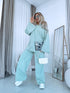 LARGE SIZE set "MANHATTAN" - SOFT GREEN